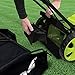 Sun Joe MJ408E 20 Inch 20-Inch 12-Amp Electric Lawn Mower, 14.5-Gallon Detachable Grass Collection Bag, 7-Position Manual Height Adjustment, Green