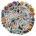 Decal Stickers 50 PCS Stranger Things Laptop Sticker Waterproof Vinyl Stickers Car Sticker Motorcycle Bicycle Luggage Decal Graffiti Patches Skateboard Sticker (Stranger Things)