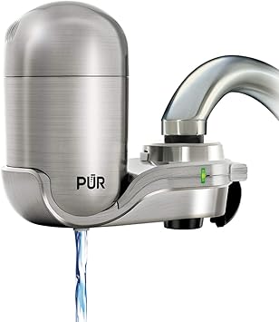 Pur Pur 0a1 Faucet Water Filter Stainless Steel Like Faucet
