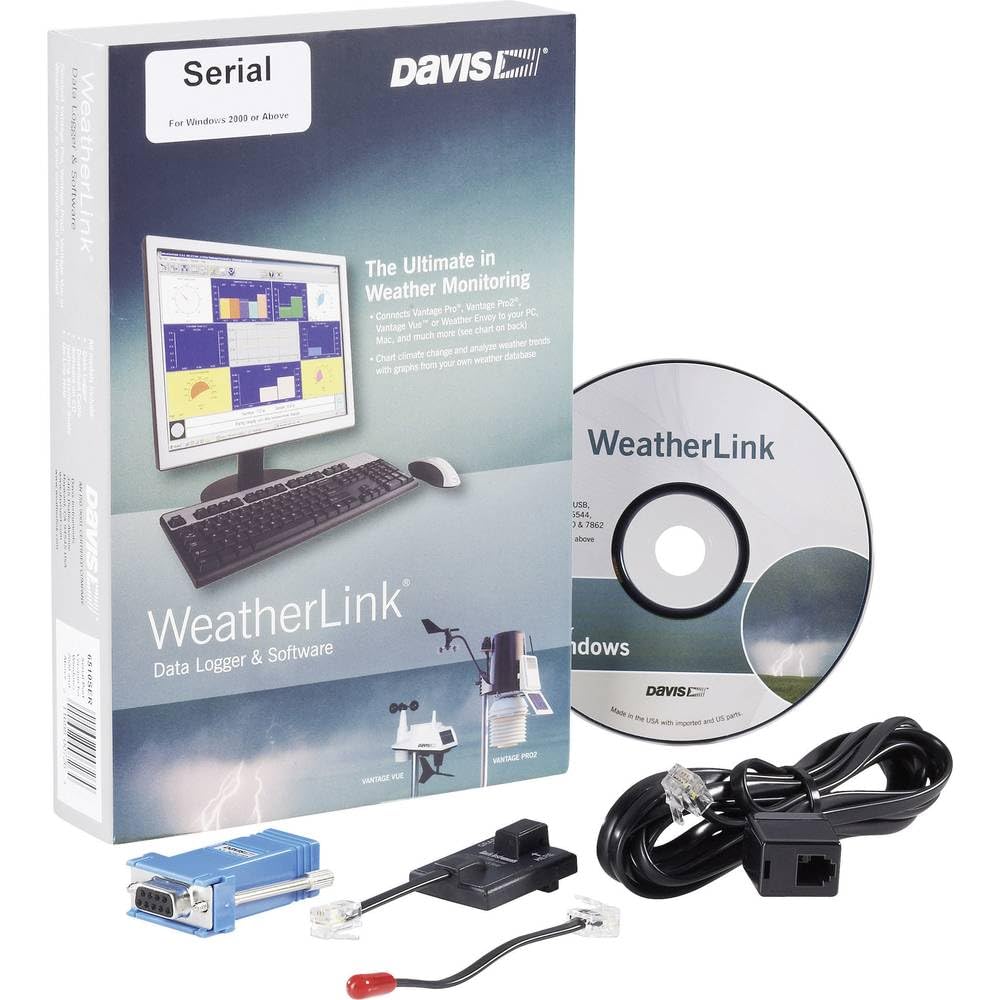 Davis Instruments 6510SER Software w/Data Logging