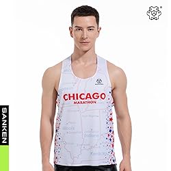 Sanken Men's Seamless Running Tank Tops Ultra