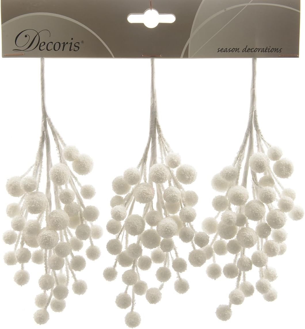 3 pine branch, 15 cm, green crafting decoration branches, artificial fir branches.