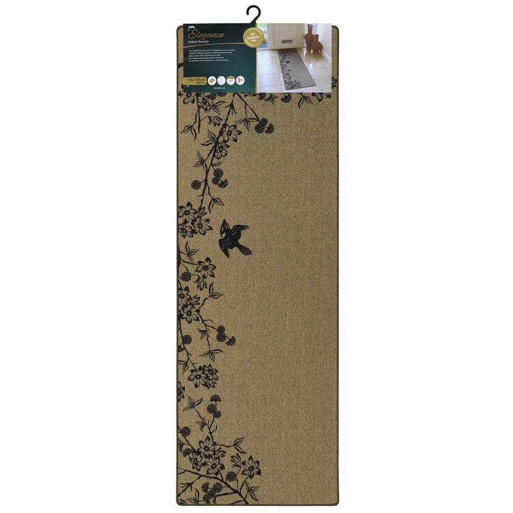 JVL Elegance Range Swallow Indoor Runner 50 x 150 cm
