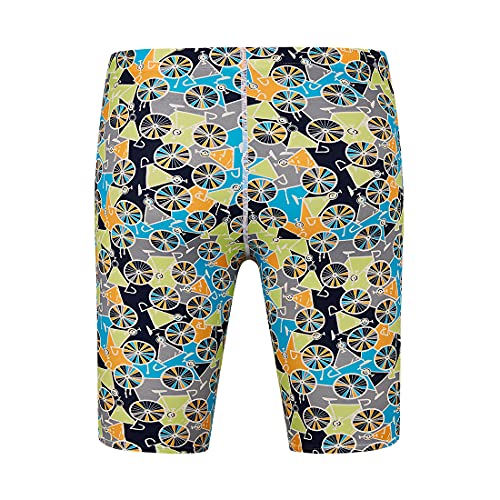 DEVOROPA Boys' Swim Jammers Youth Competitive Swim Team Suit Quick Dry