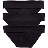 Motherhood Maternity womens Foldover Brief Panty 3-pack