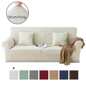 Amazon Com Fancy Queen Jacquard Sofa Covers 1 Piece Polyester