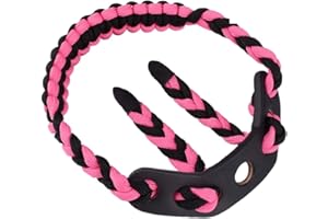 GPP Bow Wrist Sling 550 Paracord - Survival Hunting Shooting - Durable Leather