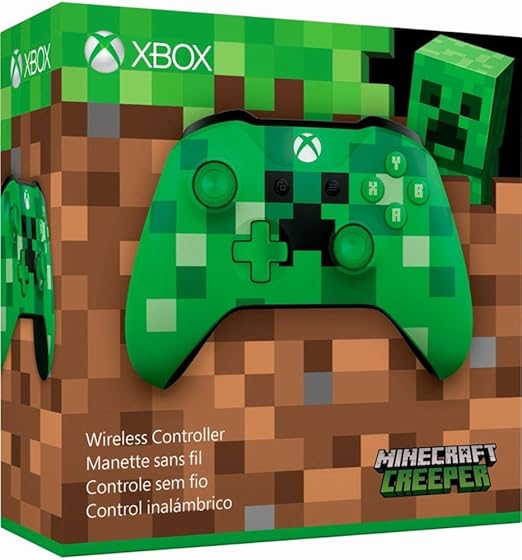 Amazon Microsoft Xbox Wireless Controller Minecraft Creeper ワイヤレスコントローラ ミニクラフトクリーパー 並行輸入品 コントローラー ハンドル ジョイスティック