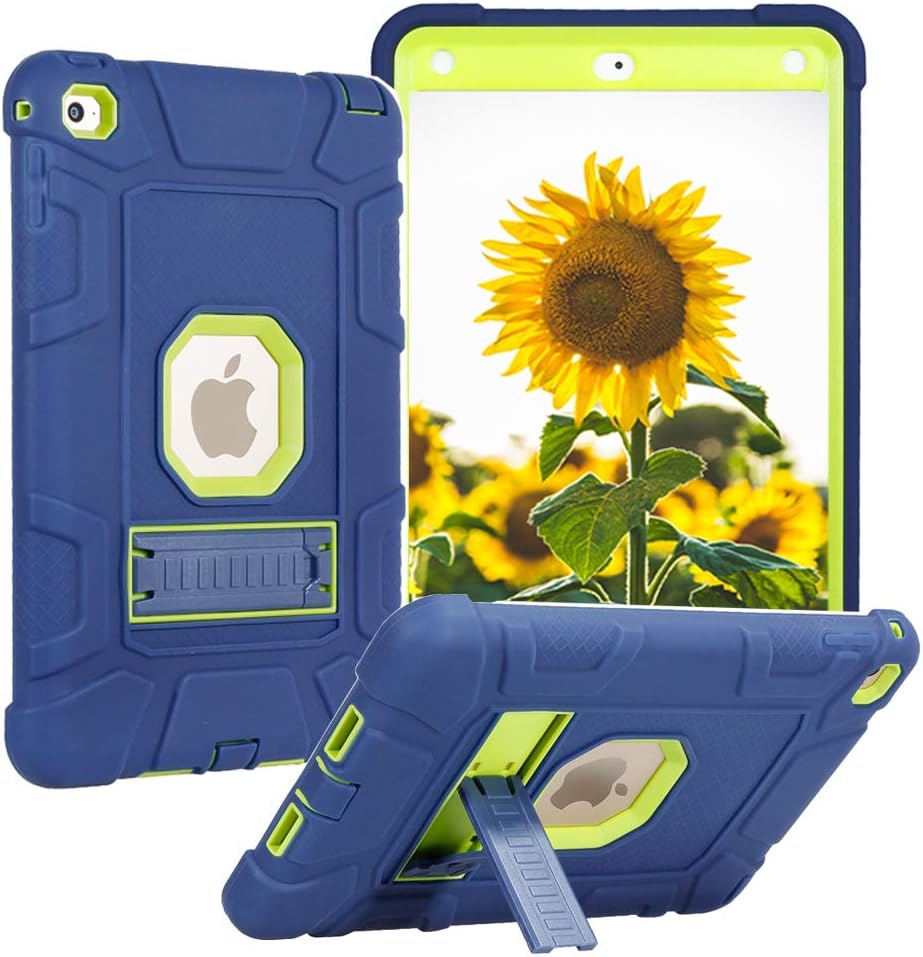 Tading iPad Mini 5 Case, iPad Mini 5th Generation Case, Hybrid 3 Layer Heavy Duty Shockproof Rugged Armor Drop…