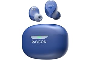 Raycon Everyday Earbuds (2024 Edition) - Bluetooth True Wireless in-Ear Buds with 32 Hours Playtime, Multpoint Technology, Extreme Comfort, and Active Noise Cancellation (Royal Blue)