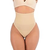 Thong Shapewear Tummy Control Underwear for Women Seamless Shaping Thong Panties Body Shaper