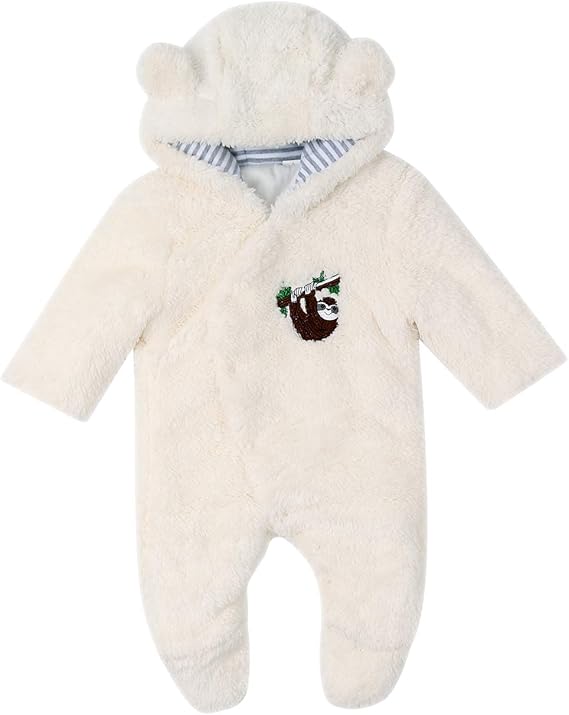 baby bear fleece jumpsuit