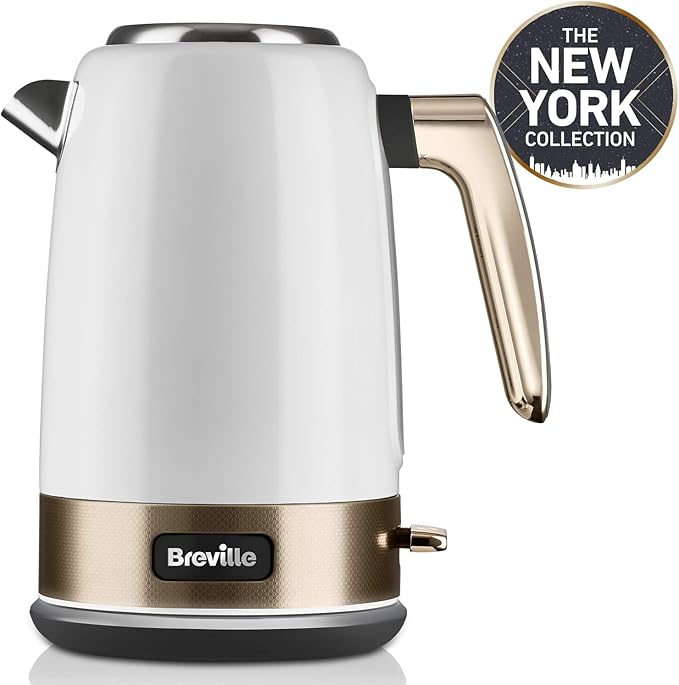 Breville VKT142 New York Collection Electric Jug Kettle, Fast Boil, 3