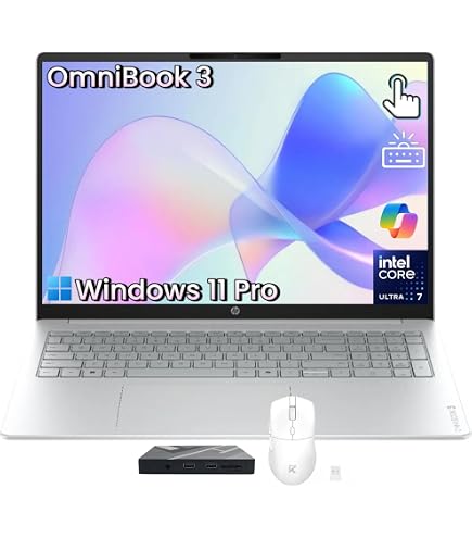 Amazon.com: HP OmniBook 5 2025 Laptop, 12-Core Intel Core Ultra 7