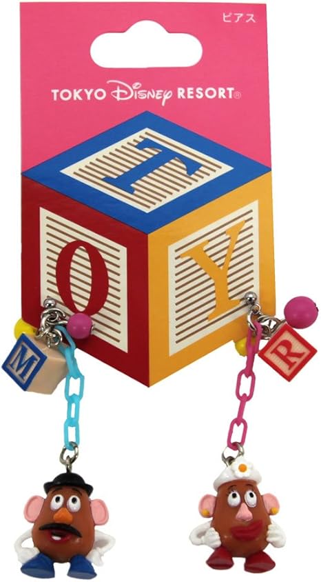 Amazon ピアス 2個 セット ミスターポテトヘッド ミセスポテトヘッド ポテトヘッド トイストーリー ディズニー キャッチ ピアス リゾート限定 おもちゃ おもちゃ