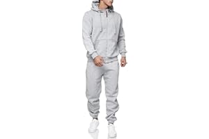 CUBECIRCLE Sweatsuits for Men 2 Piece Men's Jogging Tracksuit Set Hoodie Casual Athletic Long Sleeve Zipper Suit Set
