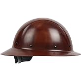 Dynamic WolfJaw Fiberglass Full Brim Hard Hat with Wheel Ratchet