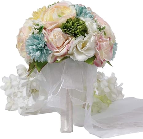 Amazon Co Jp B Blesiya 造花 花束 人工観葉植物 ブーケ 枯れない花 写真撮影 引っ越し祝い 卒業祝い ホビー