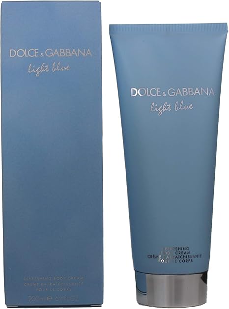 dolce and gabbana light blue body cream 3.3 oz