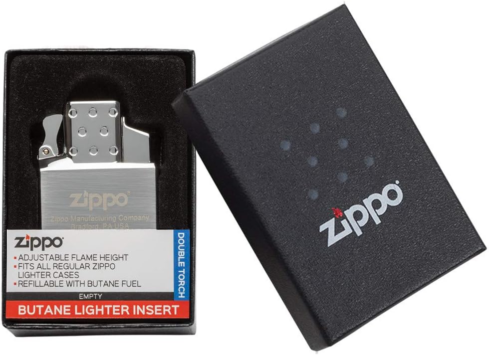Zippo 65827 Butane Lighter Insert - Double Torch: Sports & Outdoors