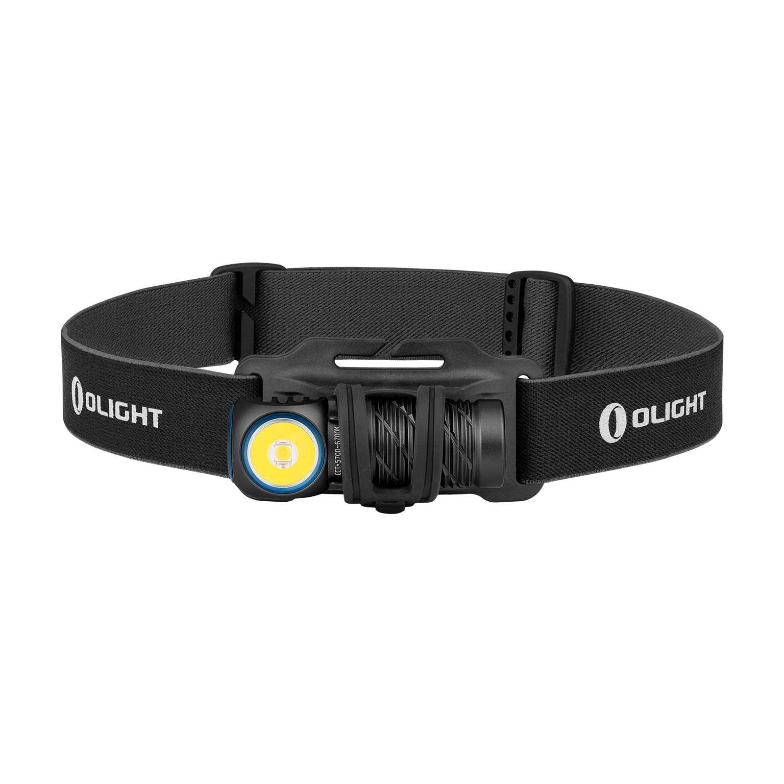 OLIGHT Perun 2 Mini Head Torch 1100 Lumens Rechargeable, Multi-use Right Angle Pocket Light Bright Waterproof Flashlight with Headband, Perfect for Night Camping, Running, Hiking Black (Cool White) — image 1