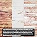 Premium Background Paper for Photography - 3 Pack - 4x12 Foot Rolls - Seamless Designs - Perfect Shiplap Photography Backdrops for Baby Pictures, Headshots, and More