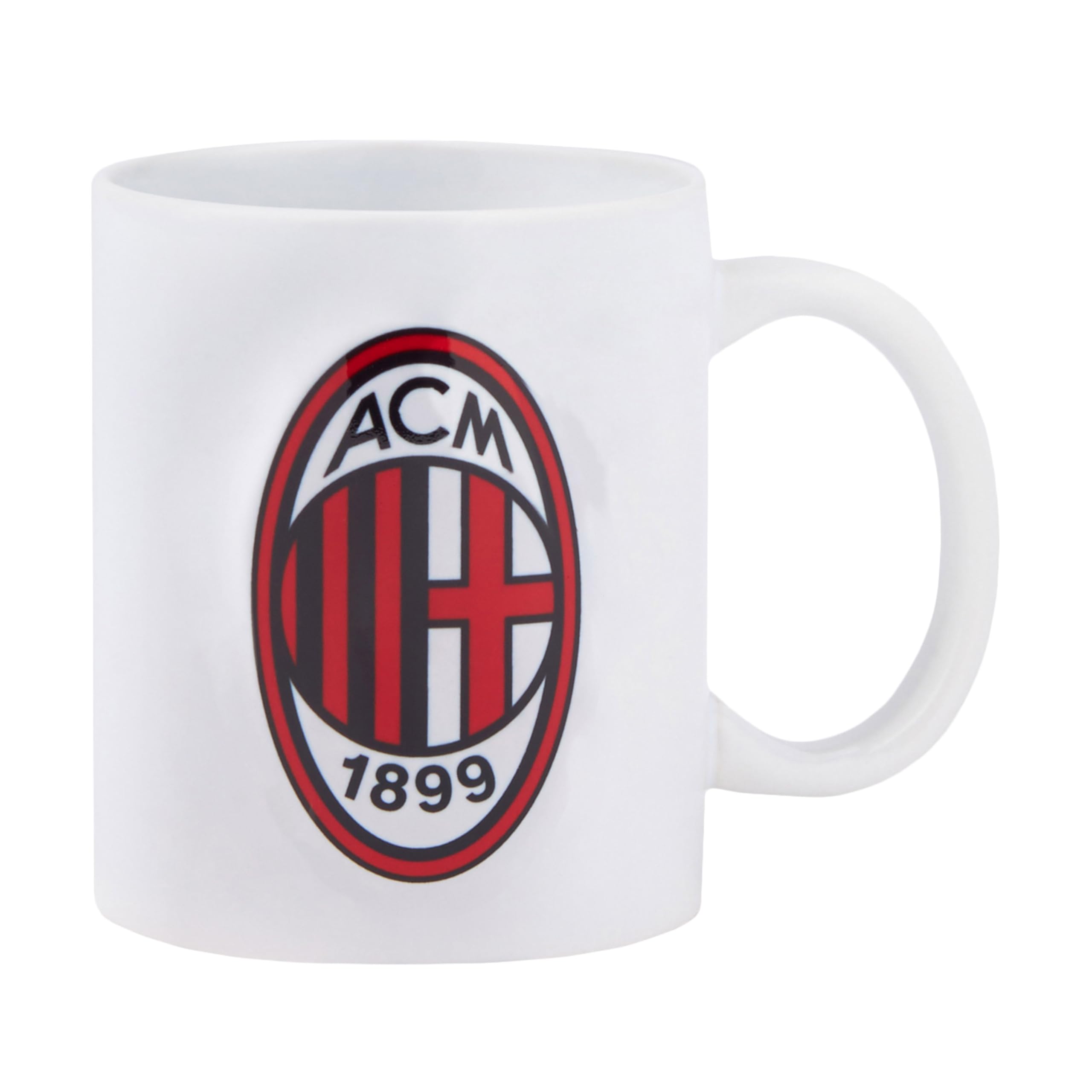 AC Milan Gil Mug, ACM_Unisex Adult Mug, White, Rossonero