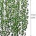 Atphfety Artificial Greenery Ivy Vine Fake Plants Garland Hanging for Home Kitchen Wedding Party Garden Wall Decor