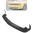 HECASA Front Bumper Lip Compatible with 2015-2023 Dodge Challenger GT R/T SRT 392 Lower Chin Splitter Spoiler Air Dam Replacement for 68258746AB 68259514AC CH1090168