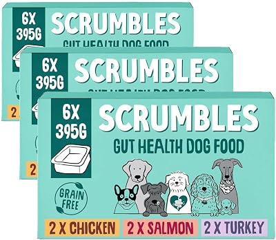 Scrumbles Natural Wet Dog Food Multipack 6x395g Variety Pack