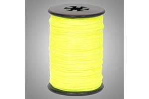 60X CUSTOM STRINGS Flo Yellow BCY .014" Braided Spectra Serving Material Spool Bow String