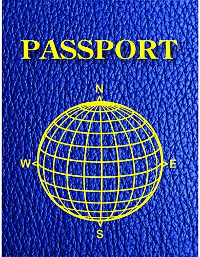 ASHLEY PRODUCTIONSBLANK PASSPORTS PACK OF 12 (Set of 6)