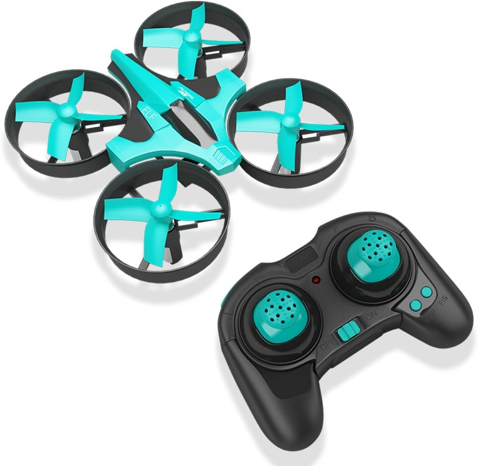 RCtown Mini Drone, 2.4GHz 4CH Mini UFO Quadcopter, Drone with 6-Axis Gyro Headless Mode Remote Control Nano Quadcopter (Tiffany Blue)