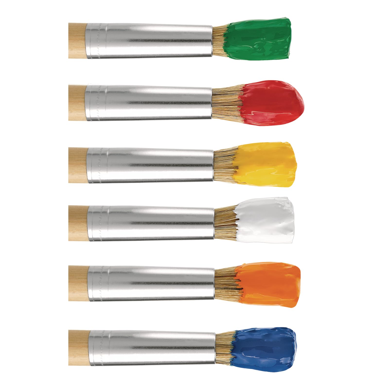 Colorations Paraben-Free Washable Tempera Paint for Kids - 8 Ounce Bottles, Set of 6 Primary Colors, Non-Toxic and Made in The USA