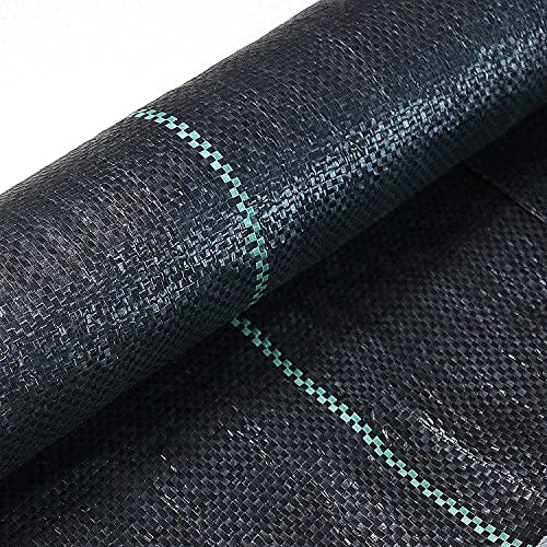 HOOPLE 4 X 50 Ft Weed Barrier Fabric, PP Material, Premium Garden