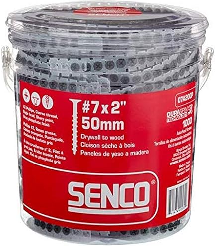 Amazon.com: Senco 08F200Y Duraspin# 8 by 2