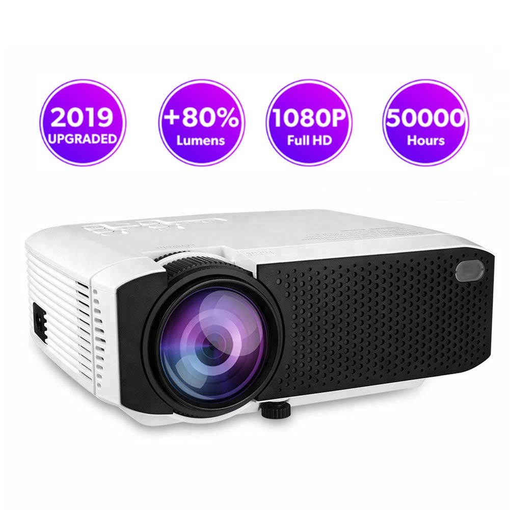 ZXL Smart Android Projector, LED Mini Video Proyector portátil ...