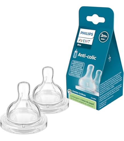 Kit Duplo Bicos Anti-Colic T1 0m+ SCY761/02 Philips Avent | Amazon