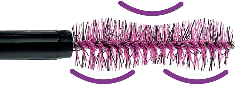 New York Mascara Falsies Lash Lift, Effetto laminazione delle ciglia, Scovolino a doppia curva per volumizzare e incurvare, Nero, 9,4 ml