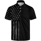 INZVKJLU Funny Polo Shirt for Men Funny Golf Polos Shirts Golf Shirts | Moisture Wicking Men's Golf Polo Shirts Golf Gifts for Men Fun Print Performance Quick Dry Short Sleeve Graphic T-Shirts