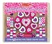 Melissa & Doug Shimmering Hearts Wooden Bead Set