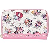 Loungefly Disney Princess Tattoo Faux Leather Zip Around Wallet