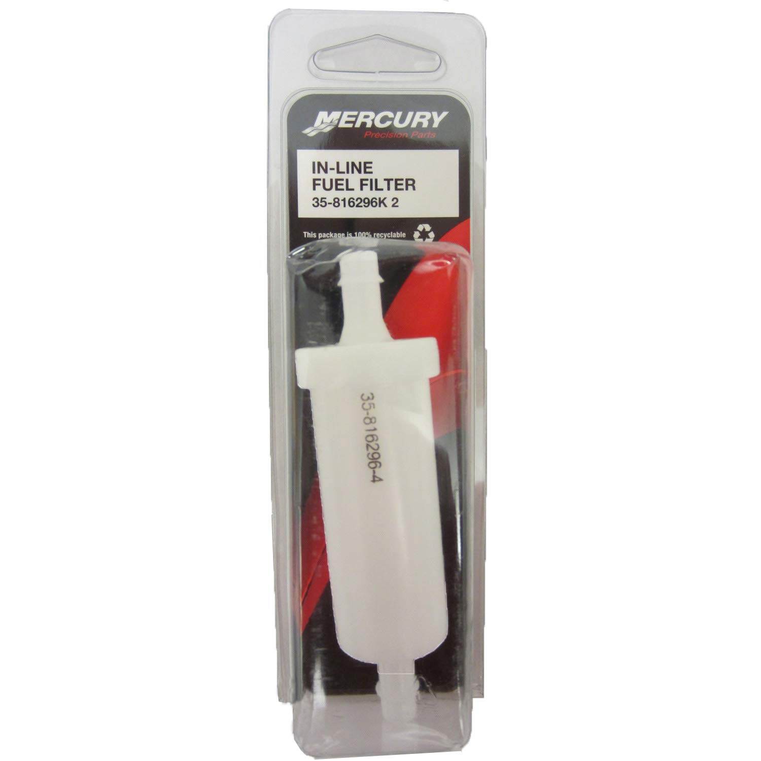 Amazon.com : MERCURY Genuine Fuel Filter - 816296K2 : Boat Engine Spare  Parts Kits : Sports & Outdoors