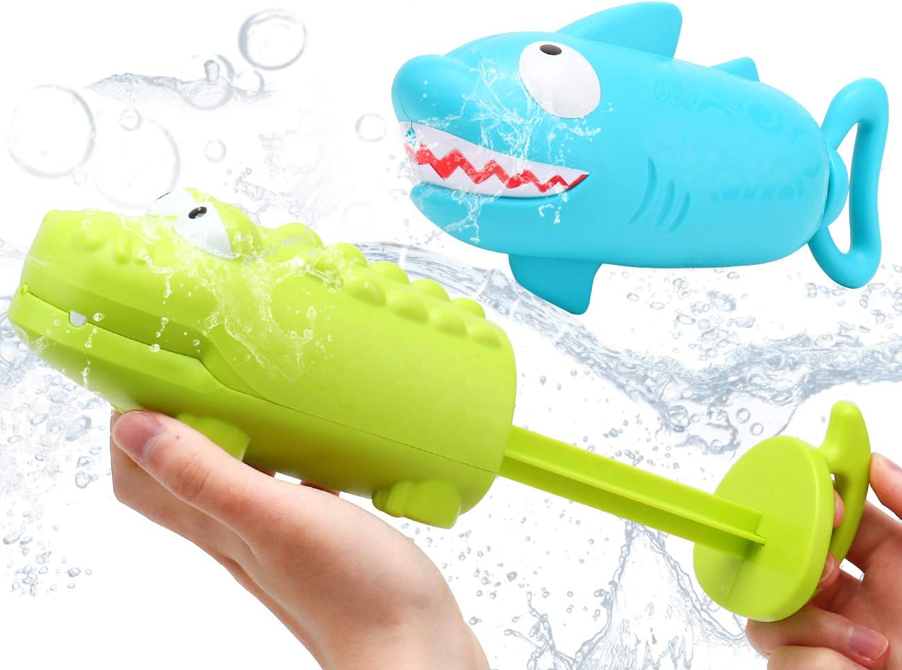 JoyGrow Water Blaster 2Pack Water Squirts Summer Swimming Pool Beach Garden Water Fighting Game Party Favor Toy for Boys Girls Adult