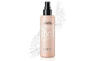 AK AEKYUNG LUNA Long Lasting Setting Fixer Spray 3.3 fl oz, Weightless with Micro-Fine Mist, Natural Finish, Non-Drying Formula for All Skin Types, Korean Makeup