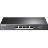 TP-Link TL-SG105-M2, 5 Port Multi-Gigabit Unmanaged Network Switch | Ethernet Splitter, 2.5G Bandwidth, Plug &amp; Play, Desktop/Wall-Mount, Fanless Metal Design, Free Expert Help