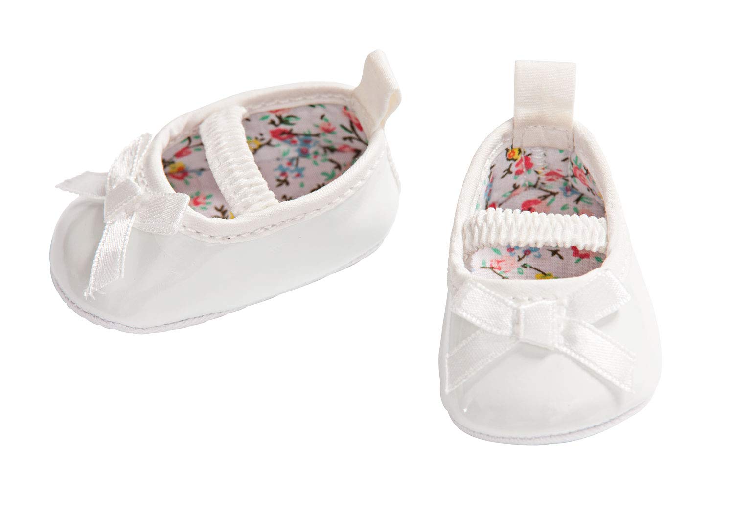 Heless 648 Ballerinas for Dolls, White, Size 38-45 cm