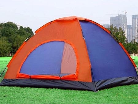 MODERN INNOVATOR Polyester Military Picnic Camping,Hiking,Portable Waterproof Dome Tents for 8 Persons (Multicolour)