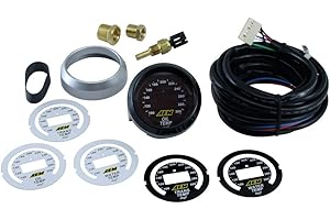 AEM 30-4402 100-300F Oil, Transmission or Water Temperature Gauge
