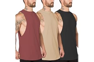 Muscle Killer 3 Pack Men's Muscle Cut Off Gym Workout Stringer Tank Tops Bodybuilding Fitness T-Shirts